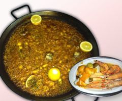 Arroz a banda completo Arroz a banda completo