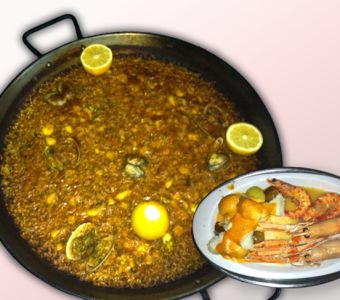 Arroz a banda completo Arroz a banda completo