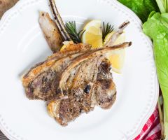 Chuletas de cordero a la parrilla Chuletas de cordero a la parrilla