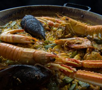 Paella mixta Paella mixta