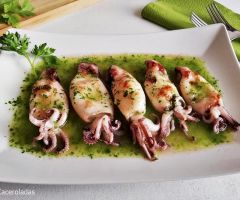 Chipirones a la plancha Chipirones a la plancha
