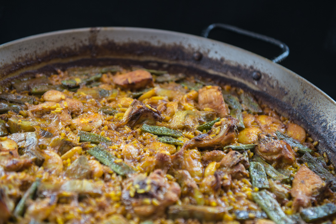 Paella valenciana - Restaurante La Casa Valencia - Madrid