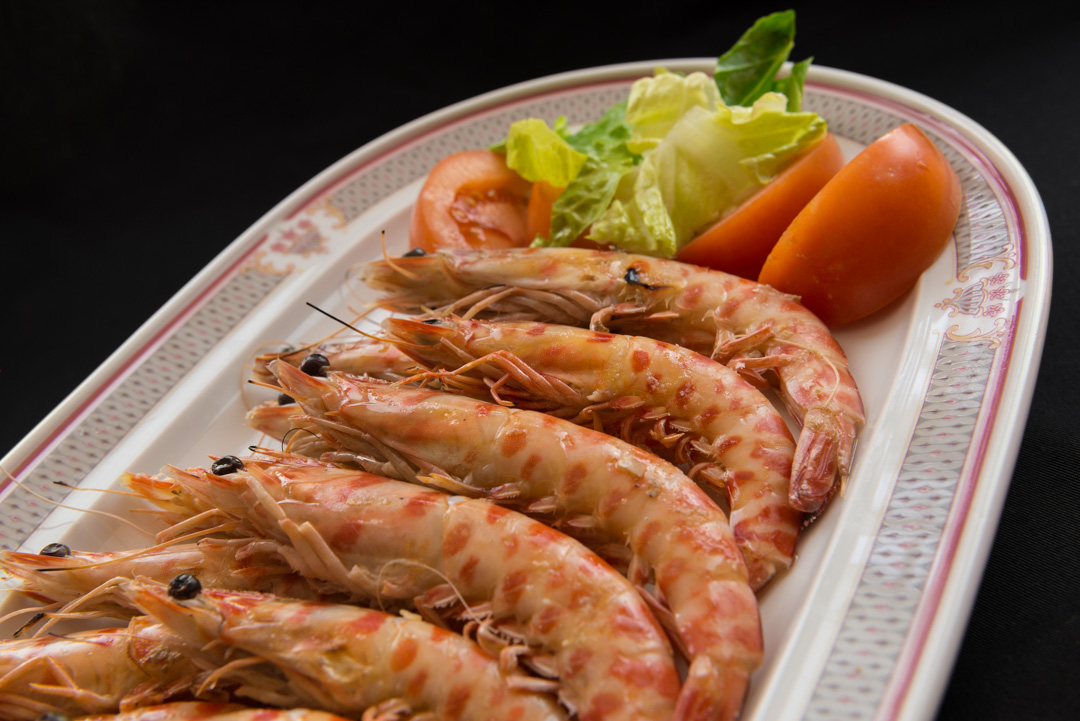 Langostinos tigre plancha Restaurante Casa de Valencia Madrid Langostinos tigre plancha Restaurante Casa de Valencia Madrid